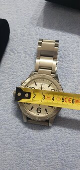 Nixon Zlaté hodinky aj strieborne veľká nad 5cm priemer - 2