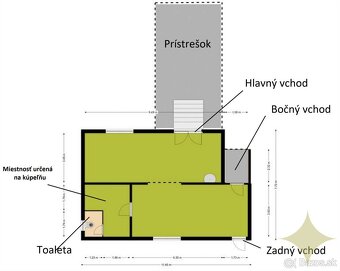 Čiastočne zrekonštruovaný rodinný dom v obci Dolinka - 2
