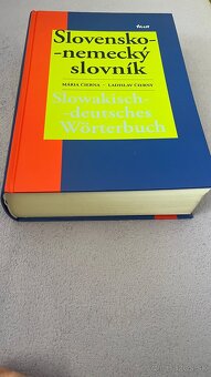 Nemecko slovenský, slovensko nemecký a anglický slovník - 2