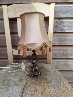 Starozitna mosadzna lampa - 2