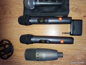zdrôtové mikrofóny JBL - 2