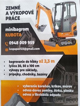 Zemné a výkopové práce - 2