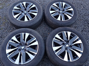 4x108 Peugeot 2008 6,5Jx16 ET20 č. 9813836677 alu disky - 2