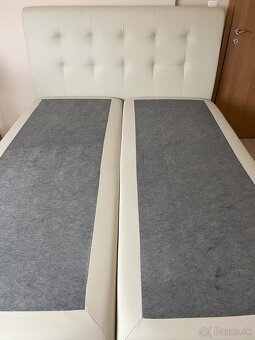 čalúnená boxspringová posteľ AMIGO 160 x 200 cm - 2