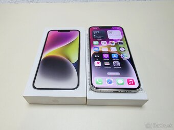 APPLE IPHONE 14 128GB STARLIGHT ,ZDRAVIE BATERKY 100% - 2
