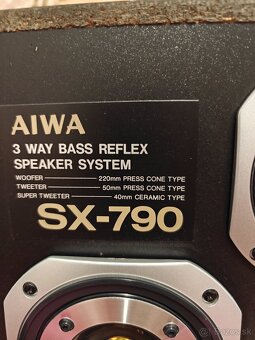 Aiwa sx-790 reproduktory - 2