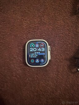 Apple Watch ultra 2 Strieborne - 2