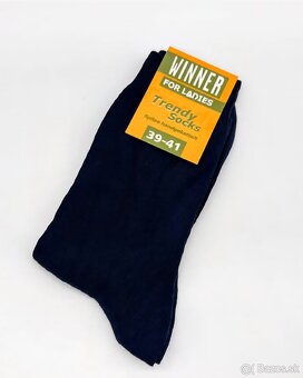 Bavlnené ponožky - 100% bavlna. č.39-41 - 2