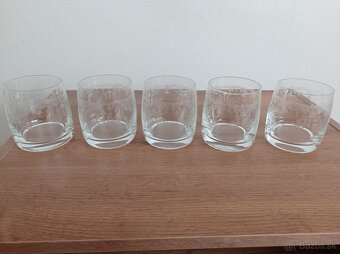 Rôzne retro sada sklenených pohárov - 2