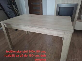 Jedálenský a konfekčný stôl - 2