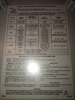 Digitalny stolny multimeter Keithley - 2