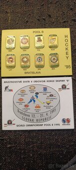 Hokejové odznaky 1995 - 2