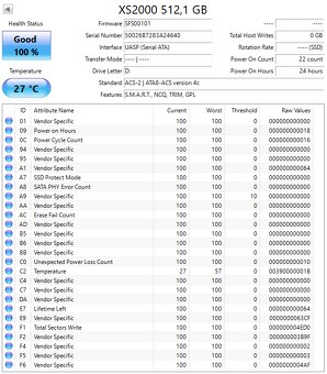 Externý SSD Kingston XS2000 500GB - 2