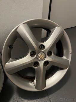 Predám alu disky zo Suzuki sx4 r16 5x114 - 2