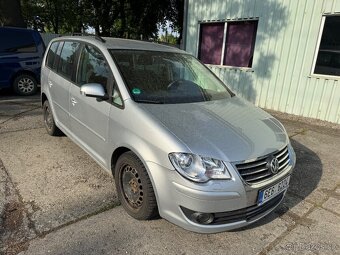 VW TOURAN 2,0 TDI 103 KW, ROK 2008, NAJ 257TKM ,DIGIKLIMA,D - 2