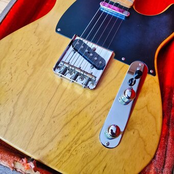 Predám krásny ojedinelý VanZandt Telecaster TLV-R2 - 2