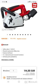 Drážkovacia fréza do muriva Einhell - 2
