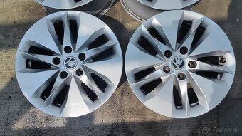 5x112 R16 Škoda originálne elektróny - sada - 2