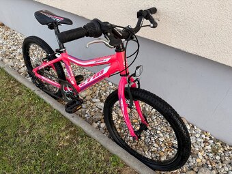 CTM Jerry – krásny ružový bicykel, veľ. 20 - 2