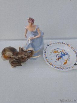 BANKARSKA LAMPA PORCELAN STARE OLEJOMALBY - 2
