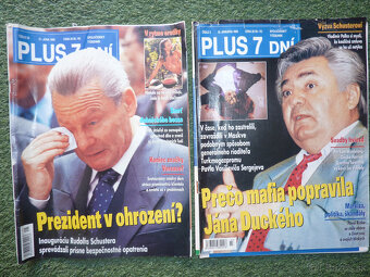 Predám časopisy Plus 7 dní, 1999 - 12 ks - 2