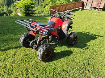 ATV Toronto Deluxe, 7" kolesá, 125ccm Červená - 2