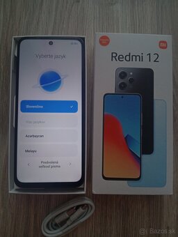 Xiaomi Redmi 12 čierny - 2