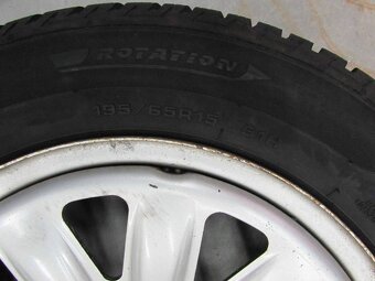 Zimné pneu Firestone WinterHawk3 195/65R15 plech.disky ŠKODA - 2