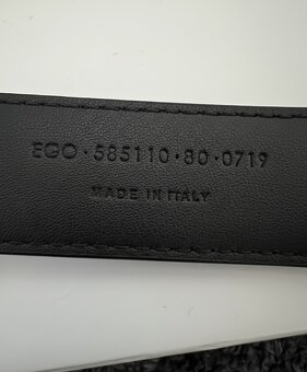 Čierny Yves Saint Lauren dámsky opasok 80cm - 2
