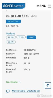 Porcelan/ úplne nové taniere - 2