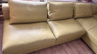 Predám koženú rohovú sedaciu súpravu úplne novu - 2