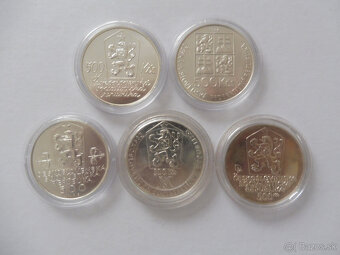 500 Kčs mince Československa - 2