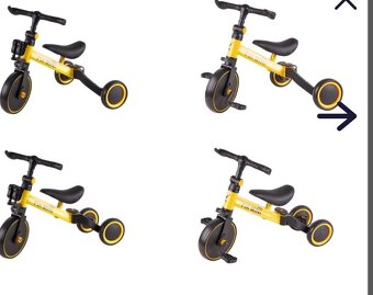 Bycikel, trojkolka a odrazadlo v jednom - 2