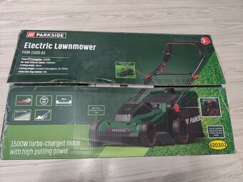 Elektricka kosačka parkside (nová) - 2