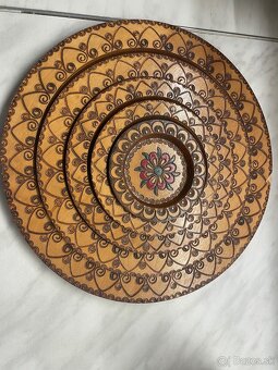 Krásne retro taniere na stenu - 2