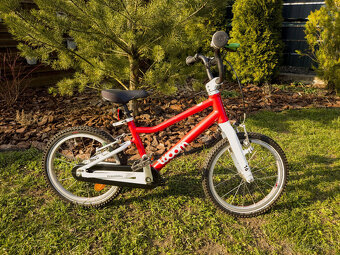 Detský bicykel Woom 3 červený - 2