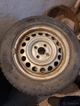 Pneumatiky Nokian s plech. diskami 165/70 R14 - 2