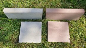 Terasová betónová dlažba imitácia dreva 30x30x3cm šedá - 2