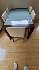 Stôl +stoličky brik - 2