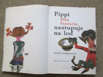 Pipi Dlhá Pančucha - prvé vydanie - 2
