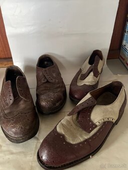 Topánky č 42 staré 80 rokov cena spolu 10€ - 2
