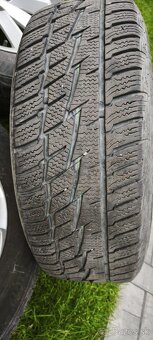 Predám originál hliníkové disky škoda 5x112 r16 so zimnými - 2