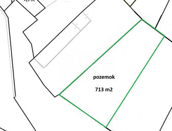 REZERVOVANÉ predaj stavebný pozemok 713 m2 Gbelce, Nové Zám - 2