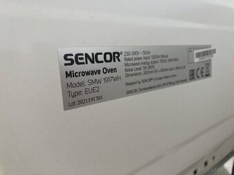 Mikrovlná rúra Sencor - 2