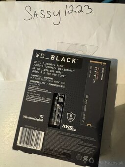 Nový Interní SSD disk WD_BLACK 8TB SN850X - 2