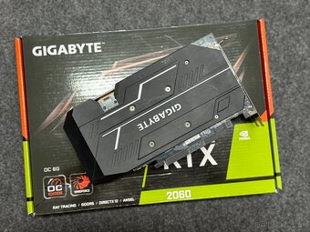 Predám grafickú kartu Gigabyte RTX 2060 6GB - 2