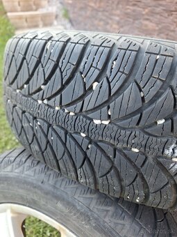Hliníkové elektróny 6Jx16H2 + zimné pneumatiky 195/60R16 - 2