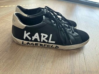 Karl Lagerfeld panske topanky cierne 43 - 2
