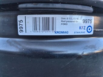 Plechové disky R16 - 2