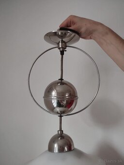 Prodám RETRO starožitný krásný zachovalý lustr z 50 let - 2